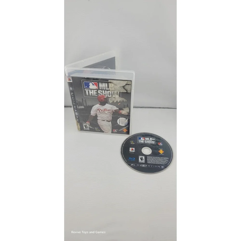 MLB 08: The Show (Sony PlayStation 3, PS3 2008) Game and Case Tested and Working